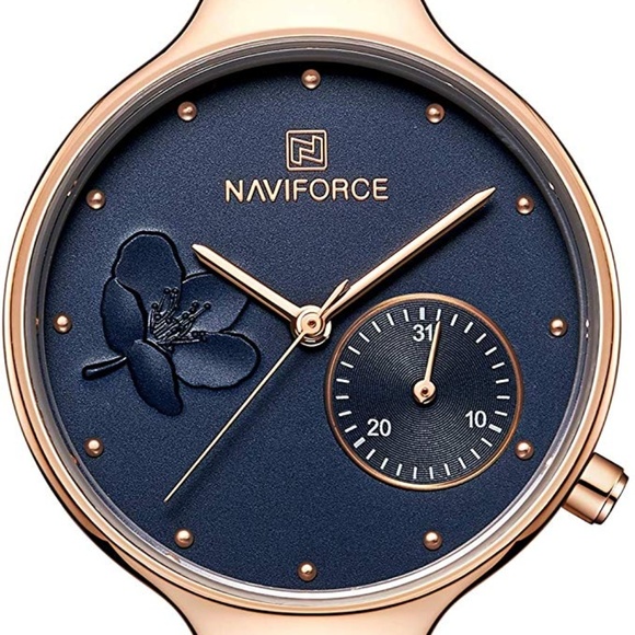 Women\'s Waterproof Leather Quartz Wrist Watch